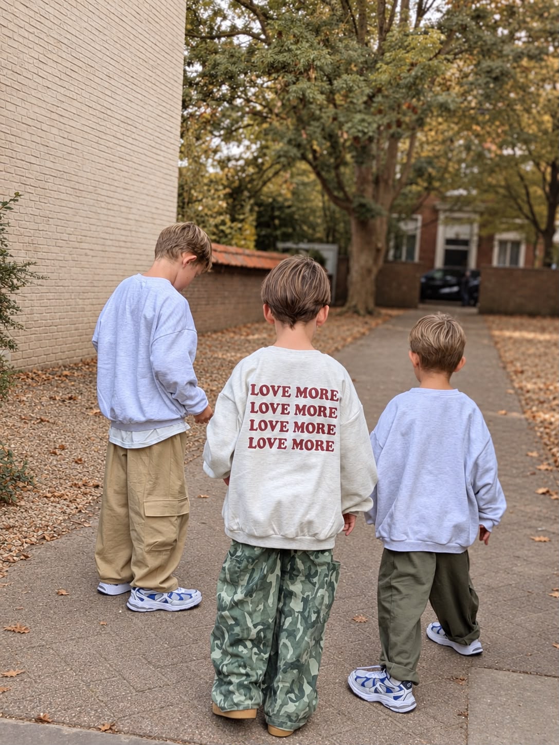 Love more sweatshirt oatmeal