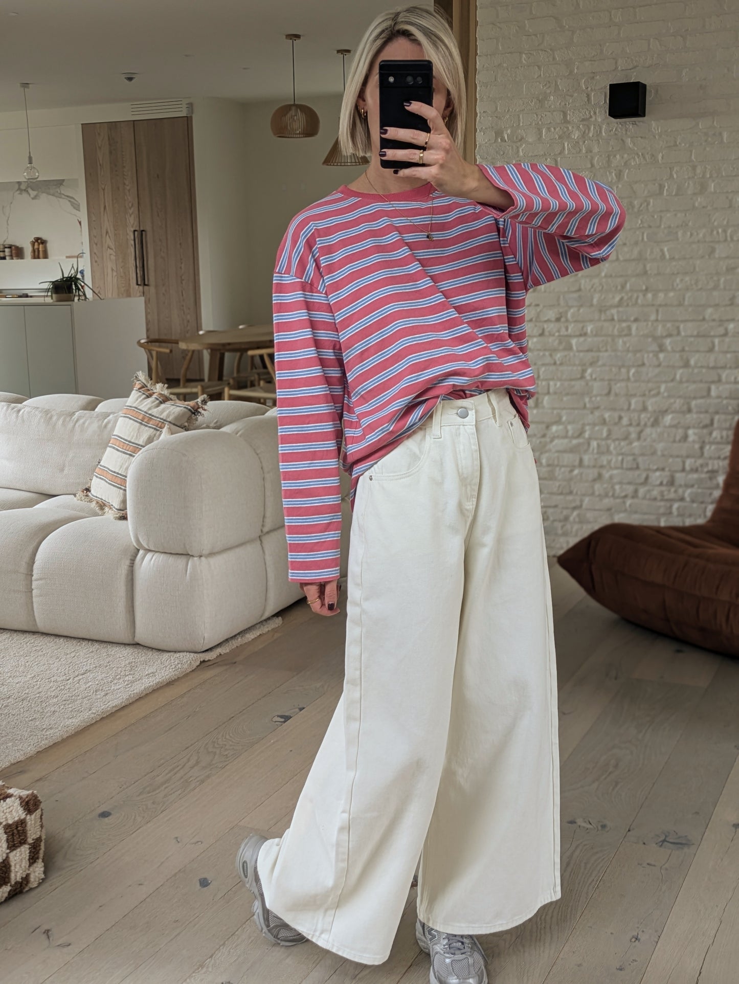 DEUXPOURDEUX THE LABEL - Babette striped longsleeve tee