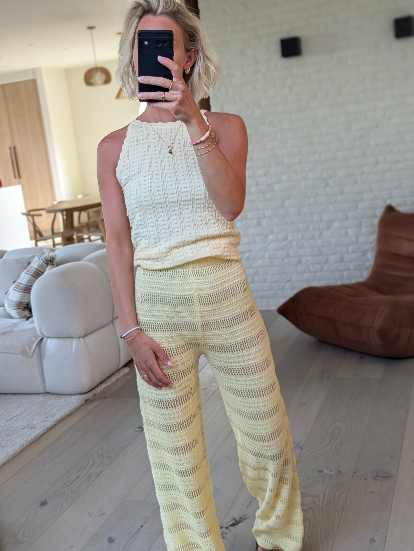 Lucie top yellow