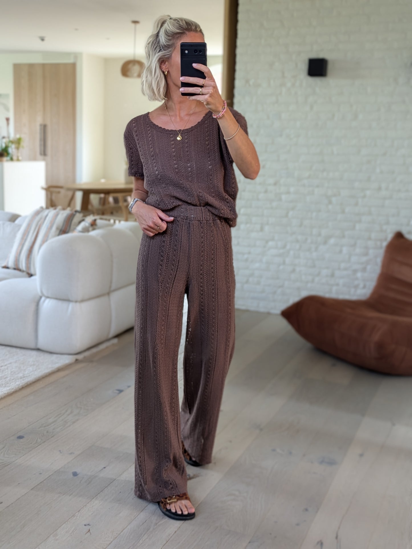 Pipa pants brown