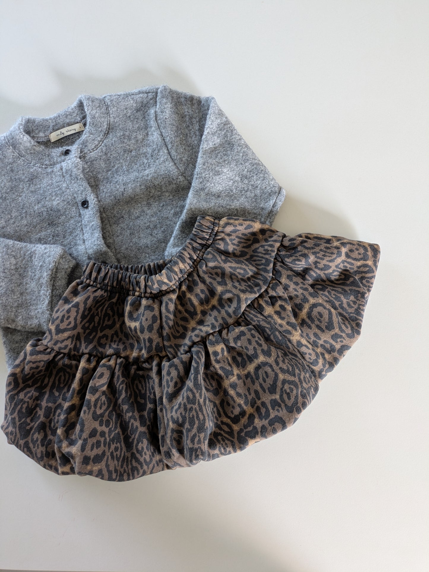 Setje leopard 4 jaar
