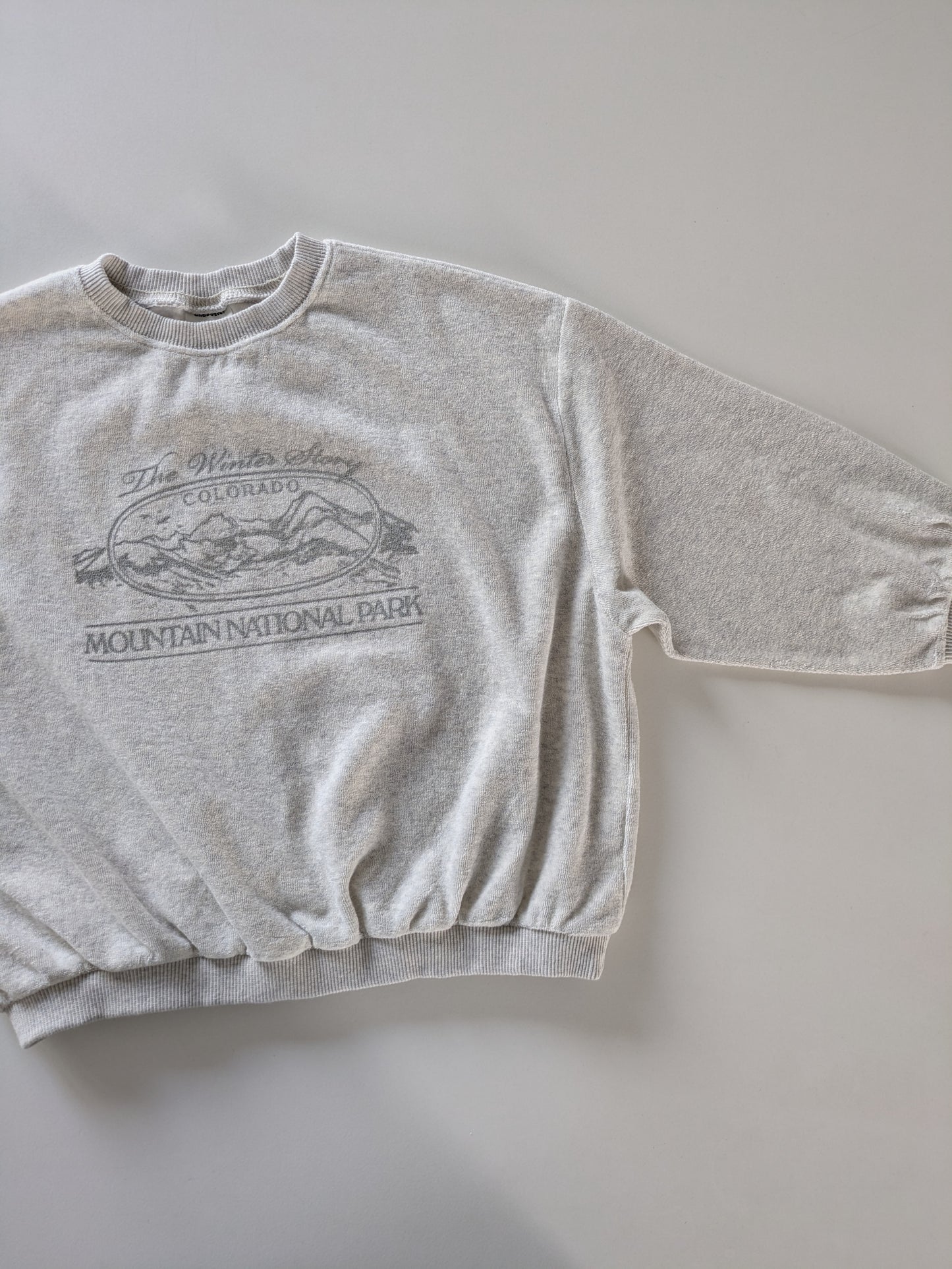 Nature sweater white melange
