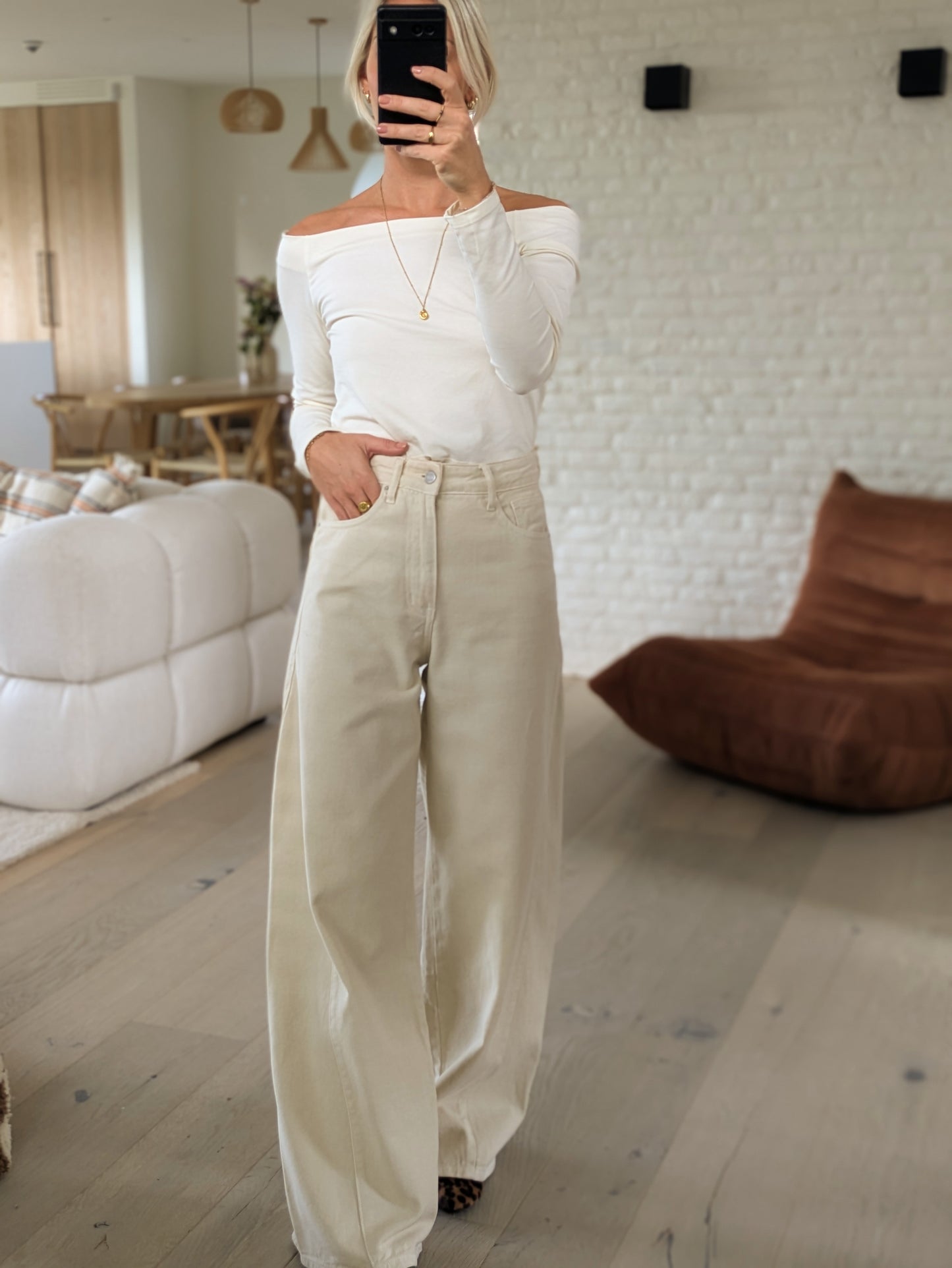 Norma longsleeve tee cream