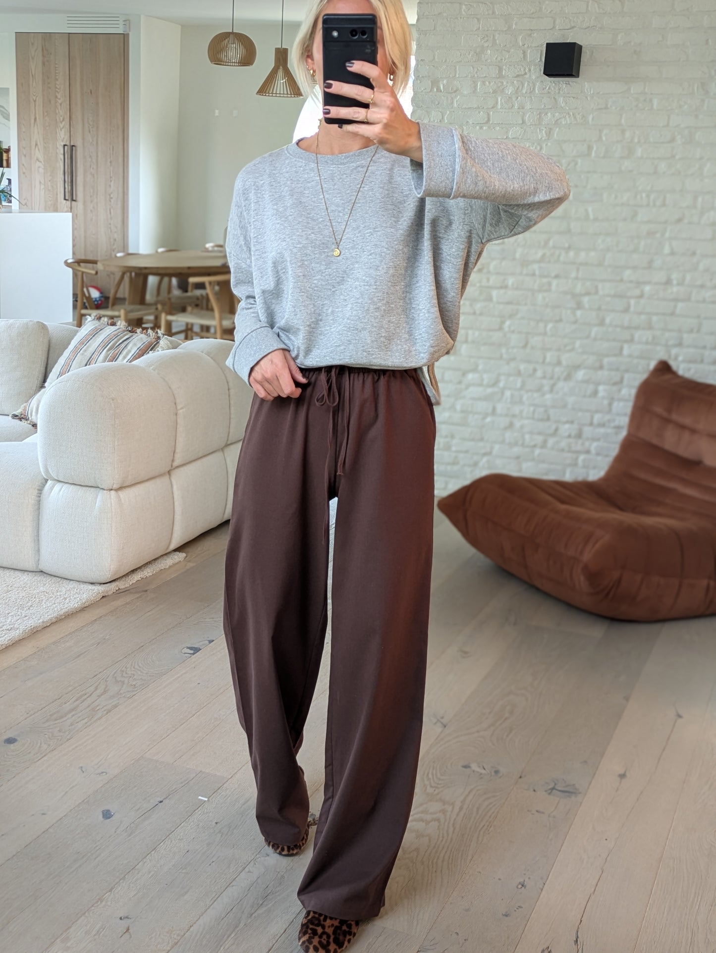 DEUXPOURDEUX THE LABEL - Maud sweater grey