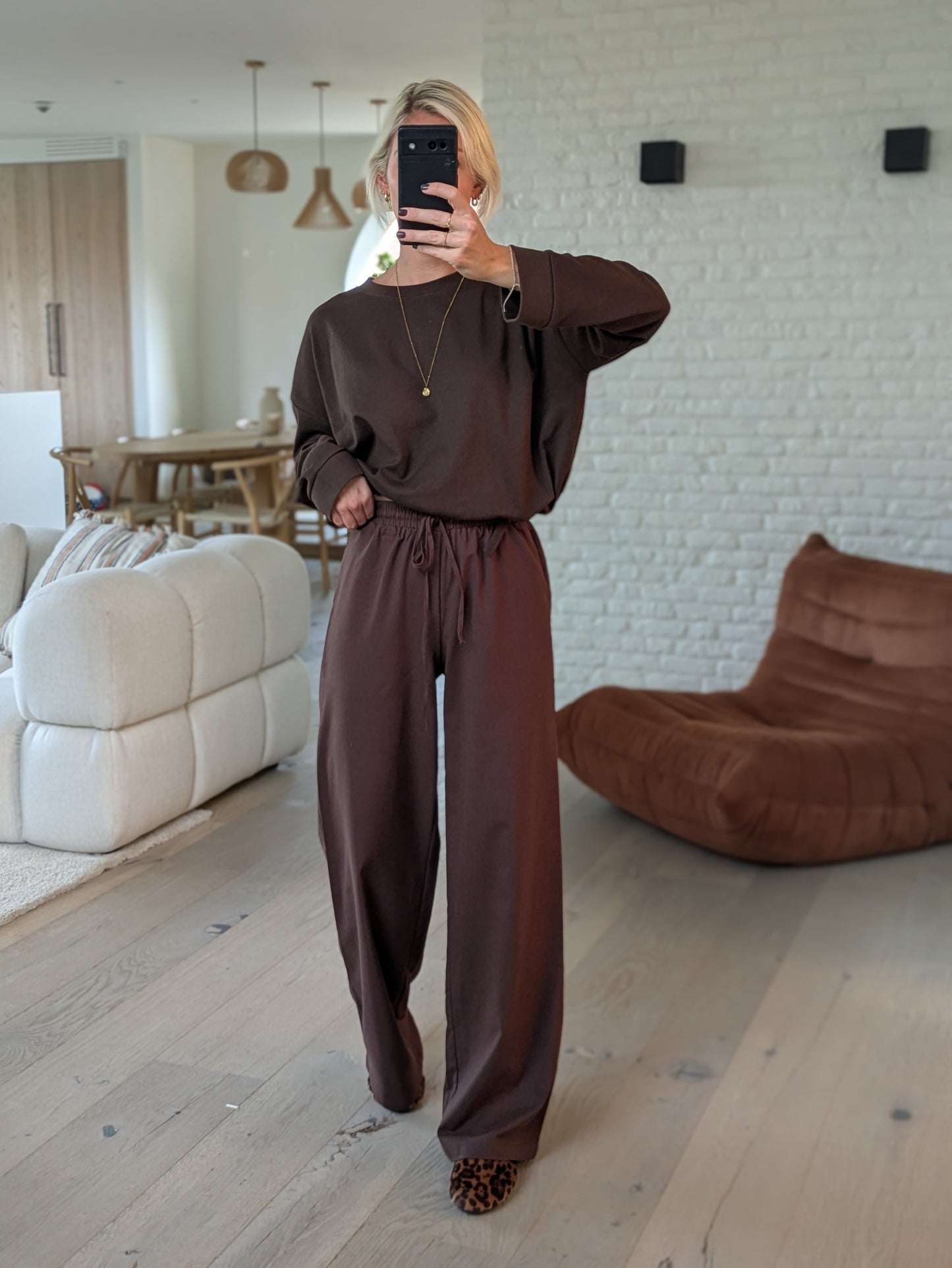 DEUXPOURDEUX THE LABEL - Maud sweater brown