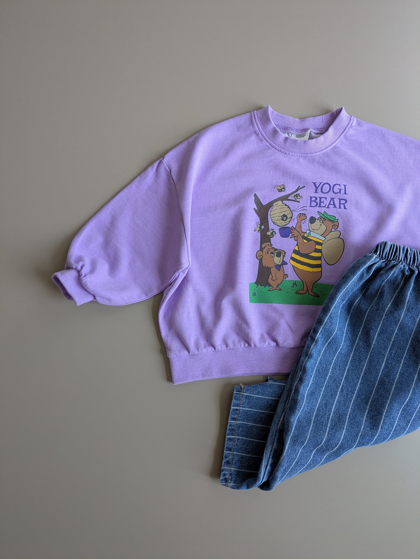 Honeybear sweatshirt purple