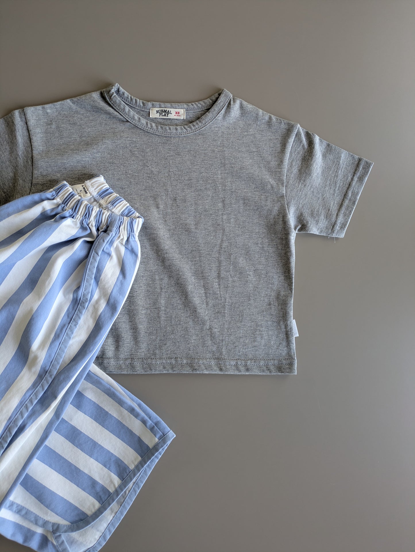 Oversized tee grey