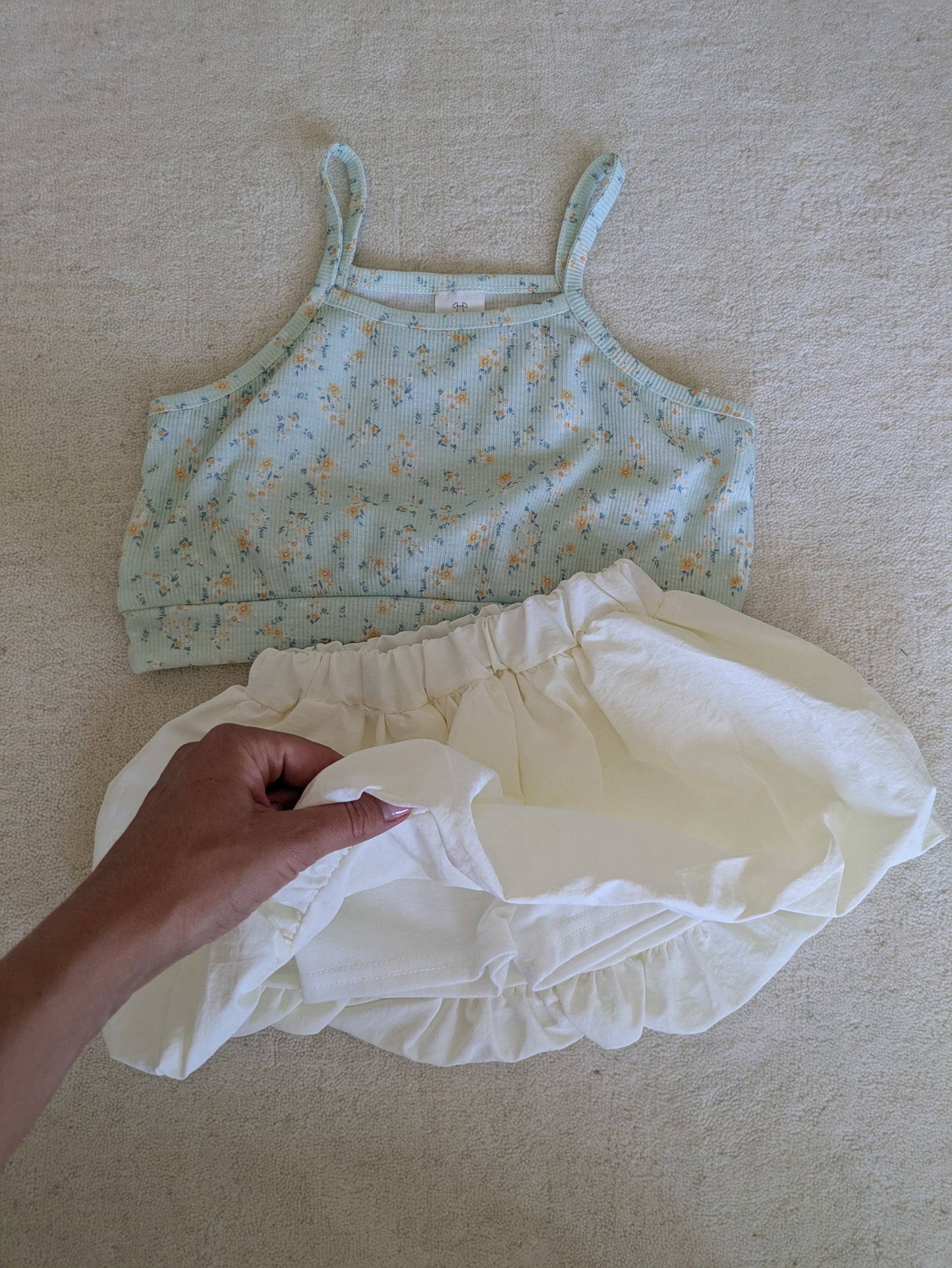 Balloon skirt cream