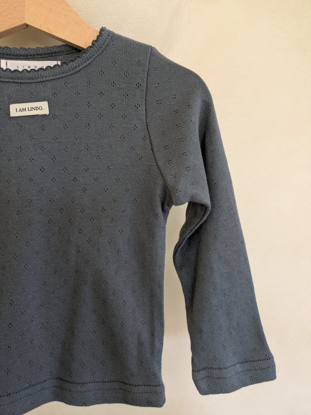 Day label longsleeve grey