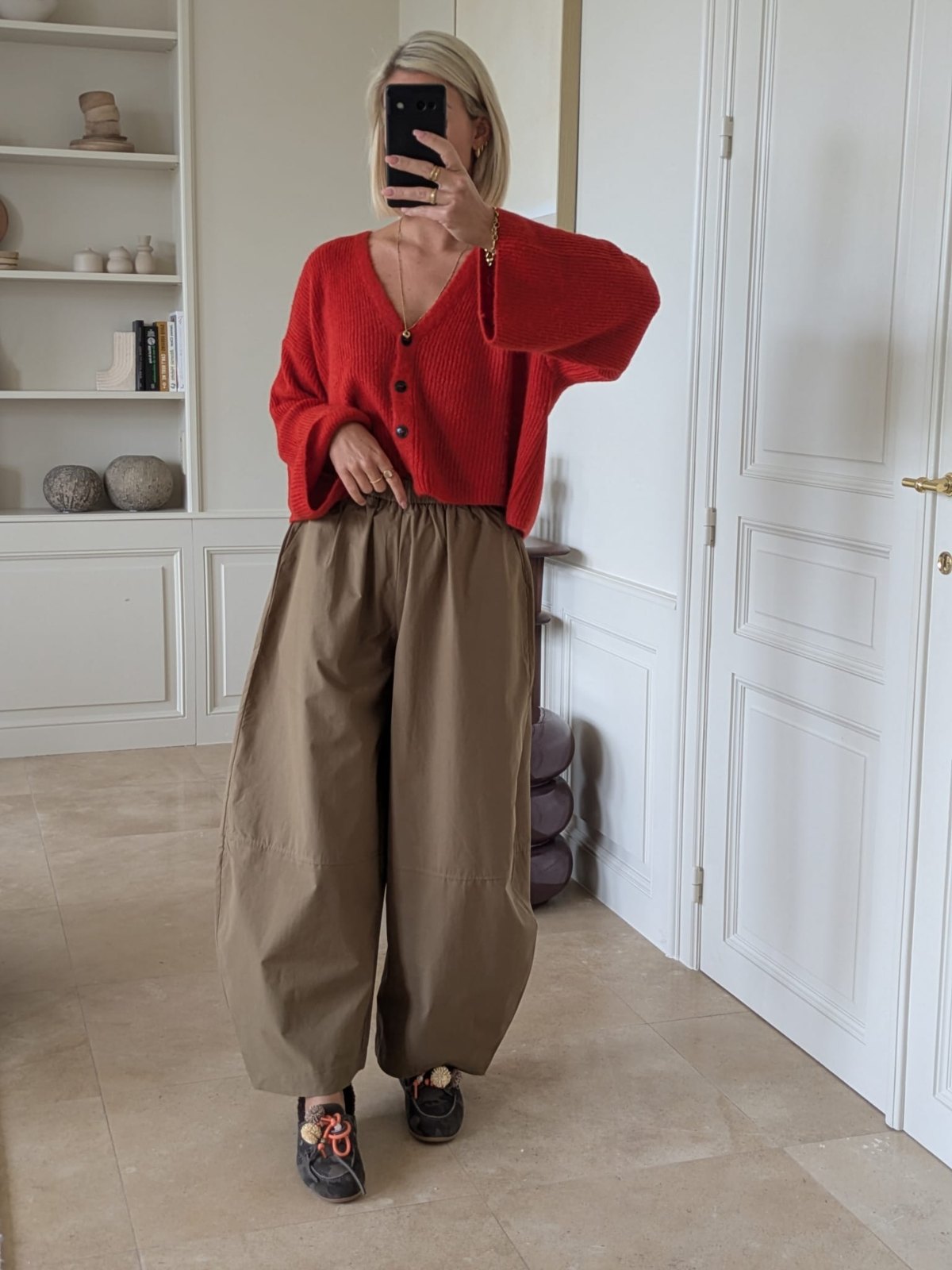 Ceril pants kaki camel