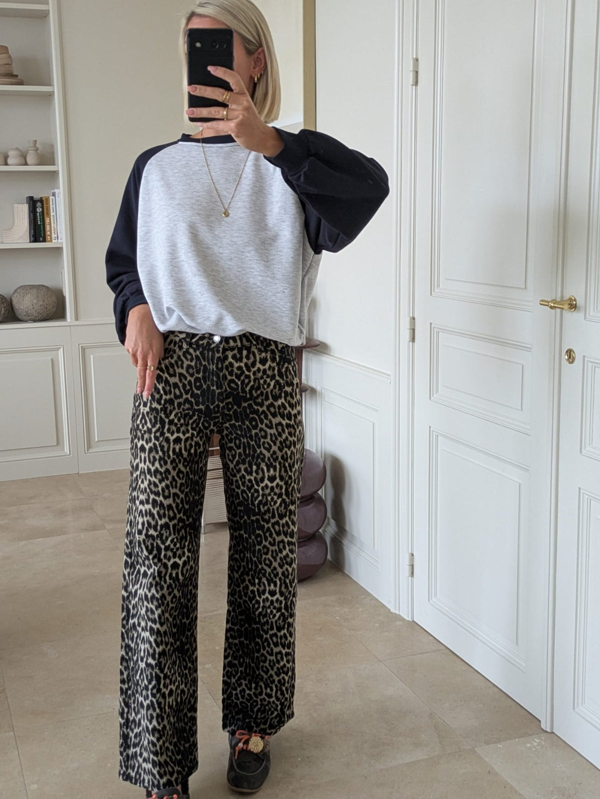 Emma raglan longsleeve navy