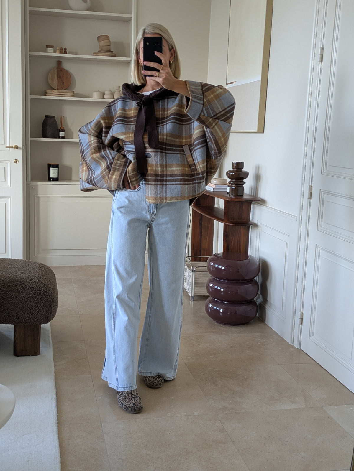 Sofia pants light blue