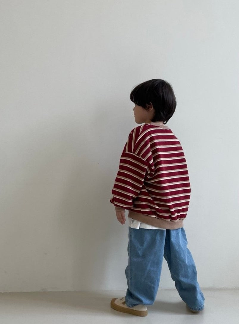 13 stripe sweater bordeaux