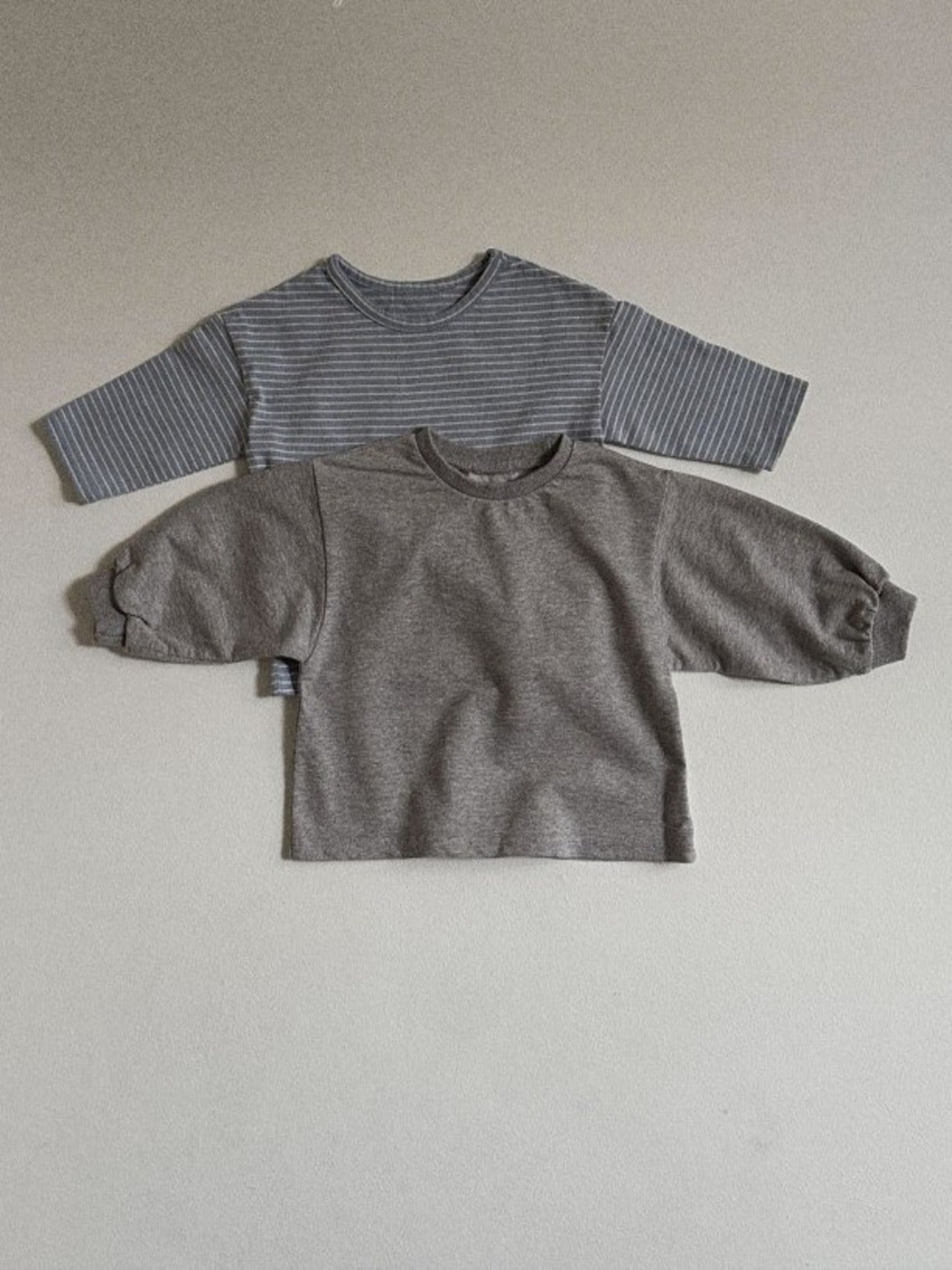 Sweater tee grijs