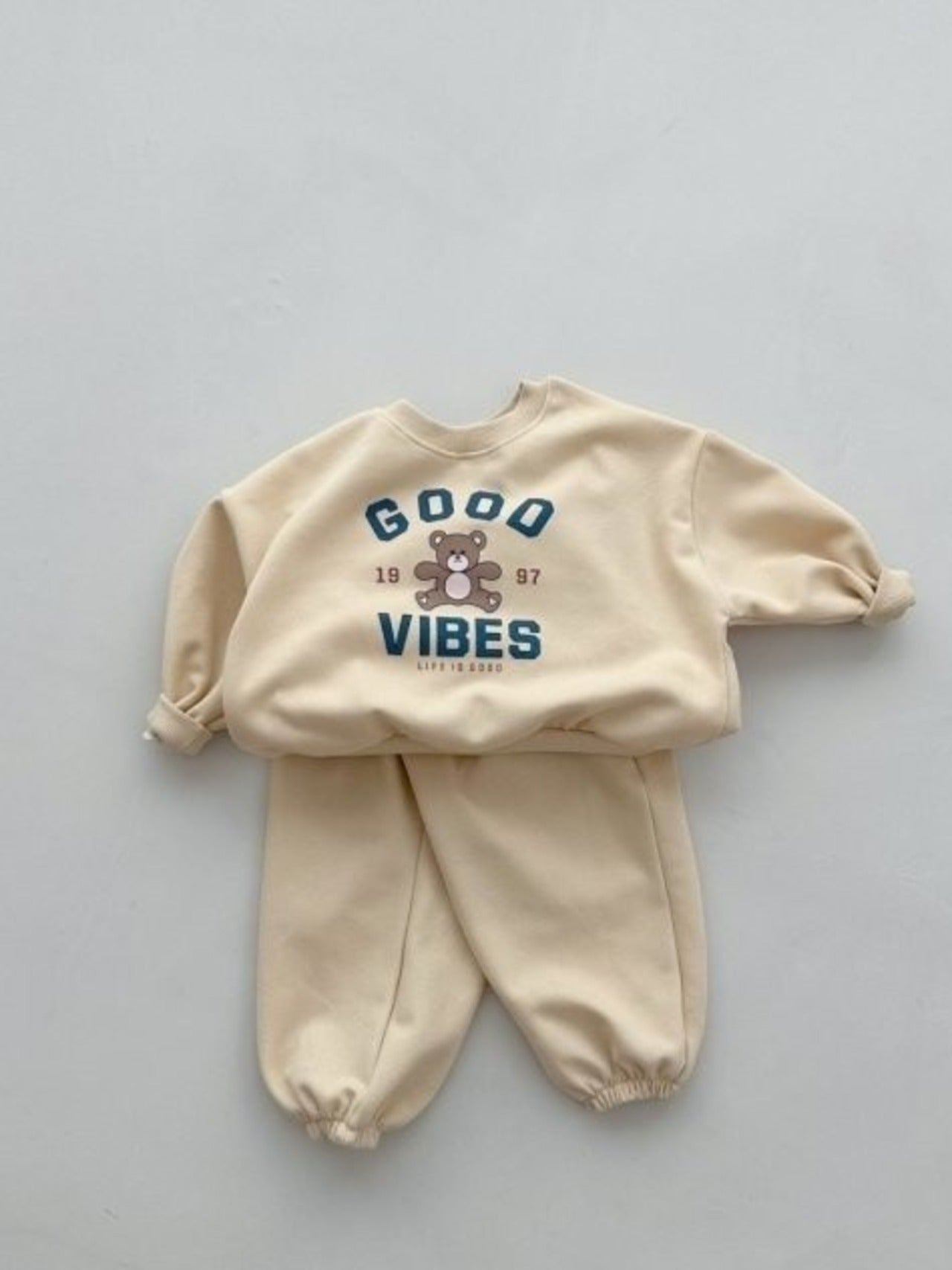 Vibe jogger soft geel