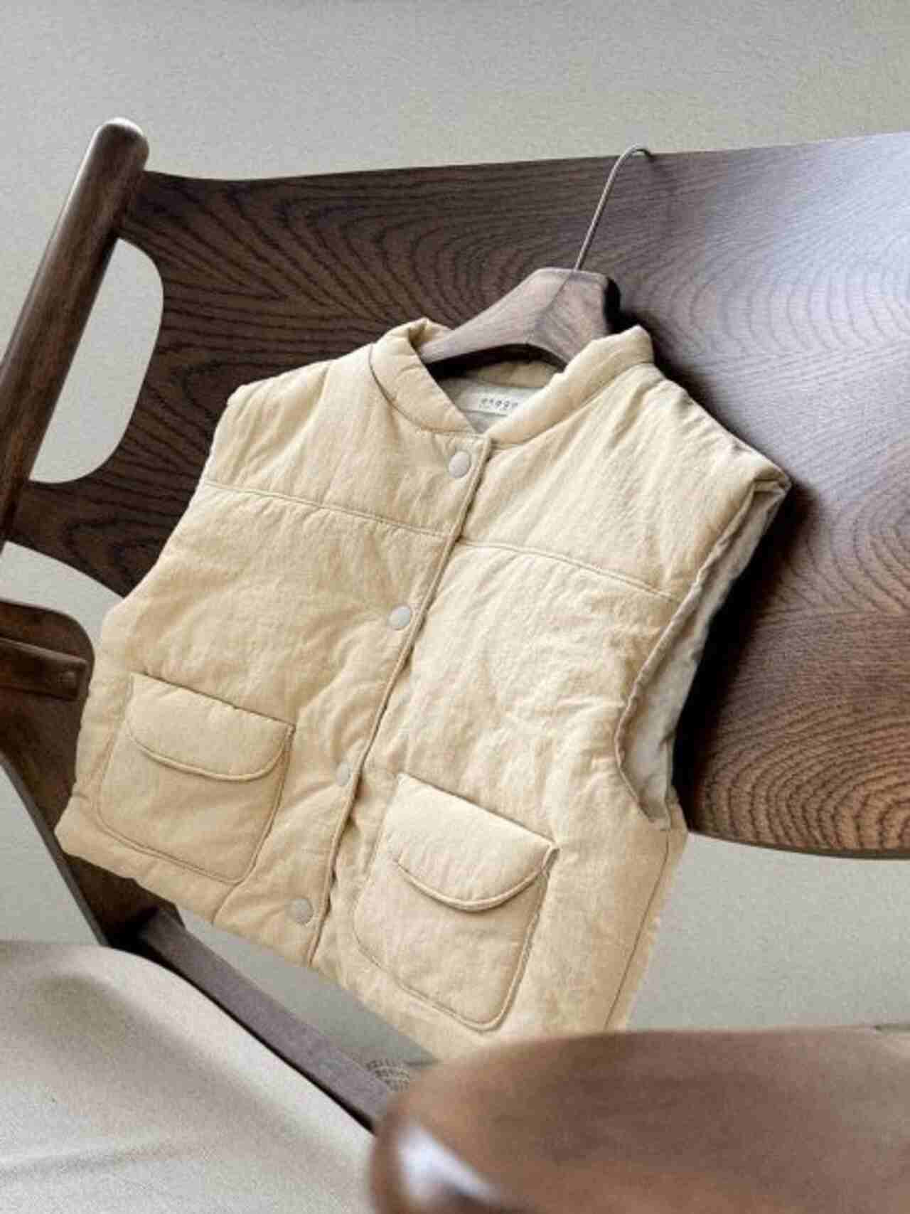 Bodywarmer oker/beige