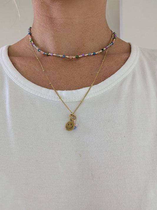 Smiley necklace