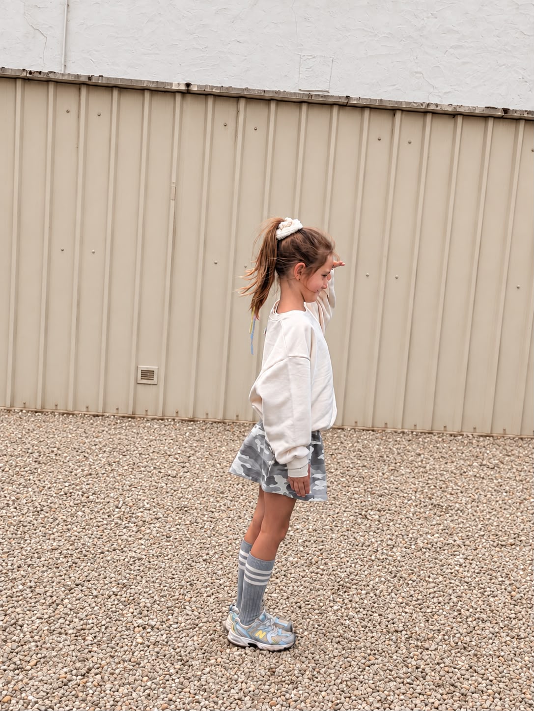 Camo skirt