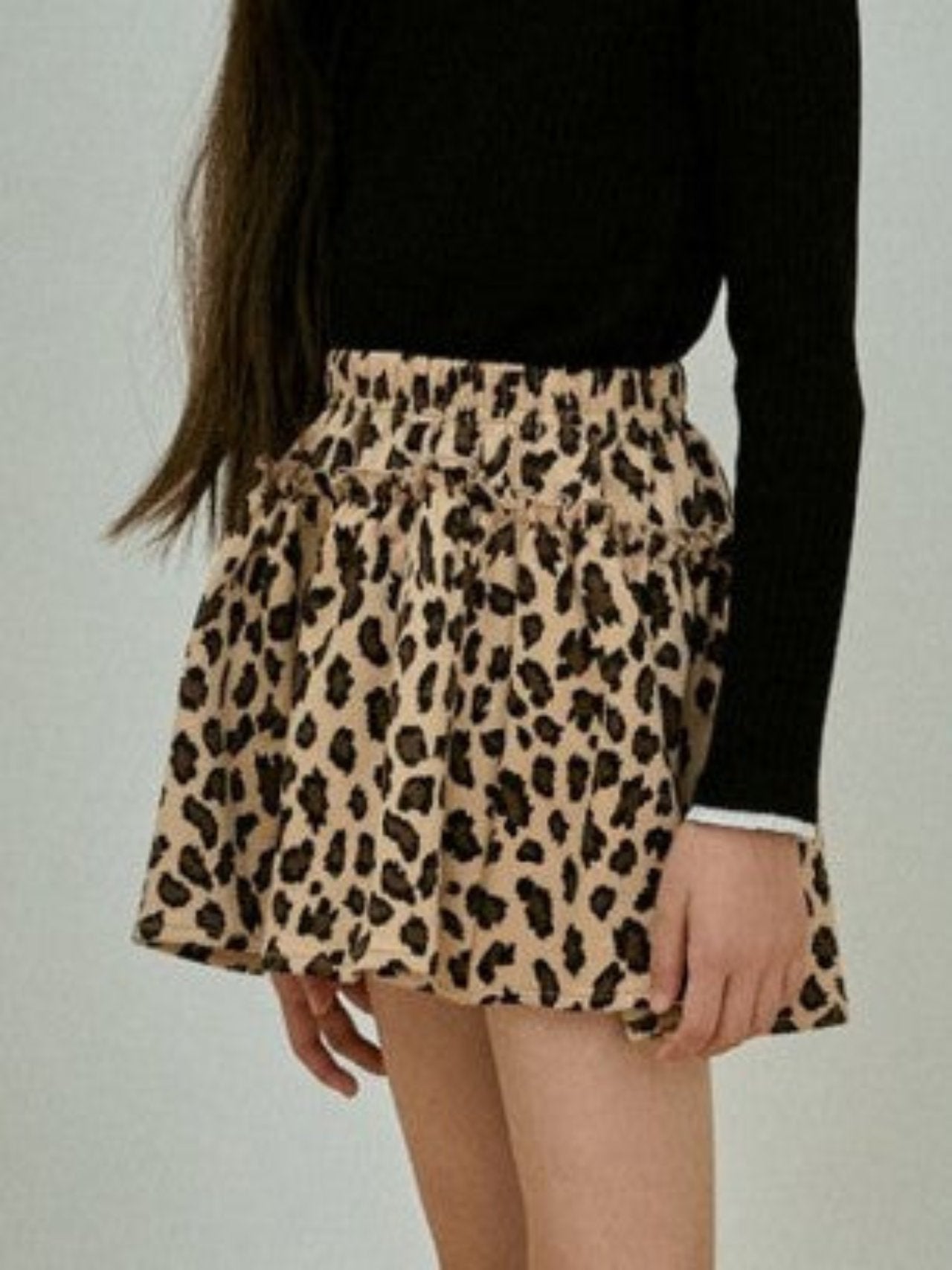 Leopard skirt