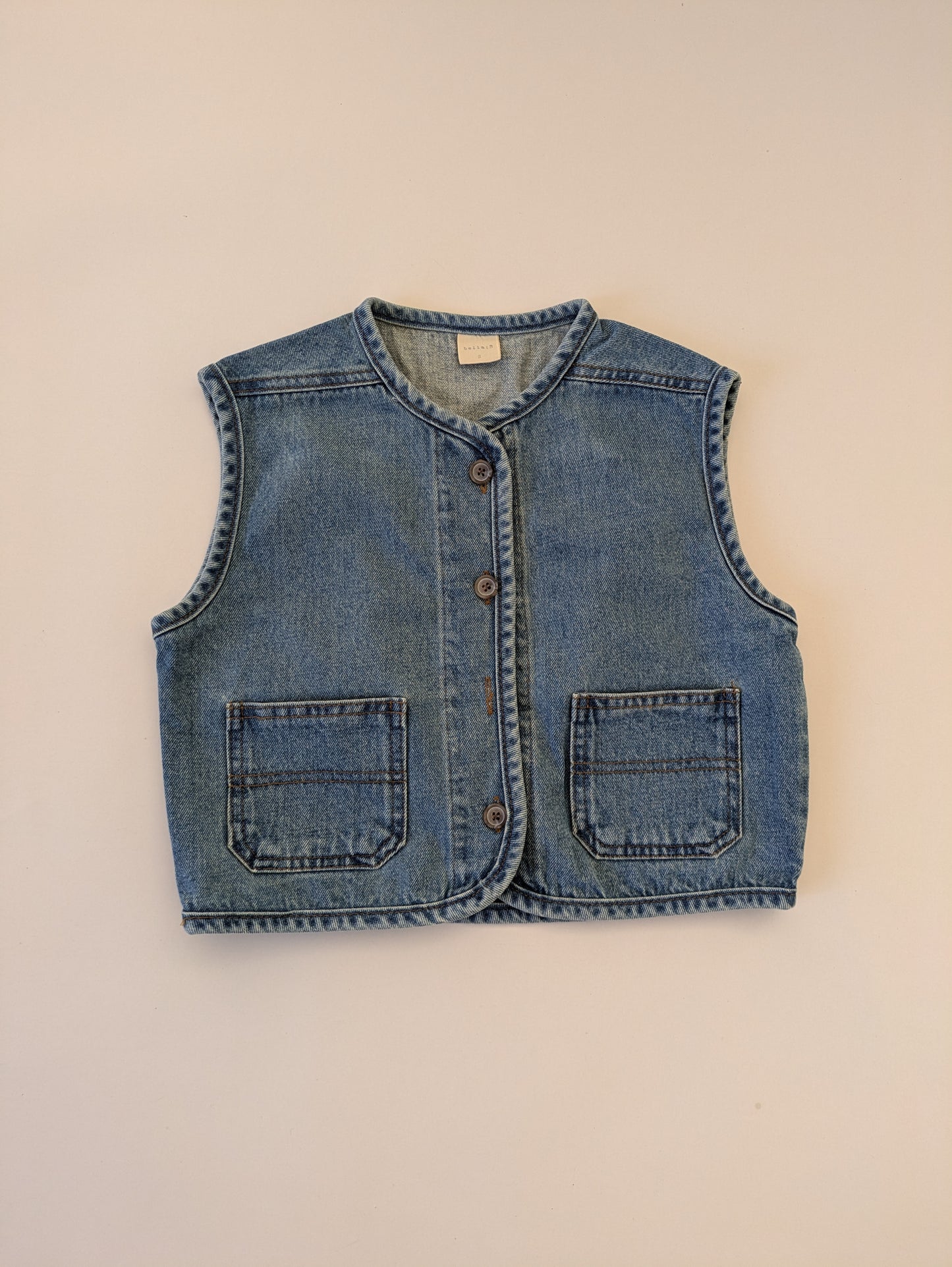 Denim vest