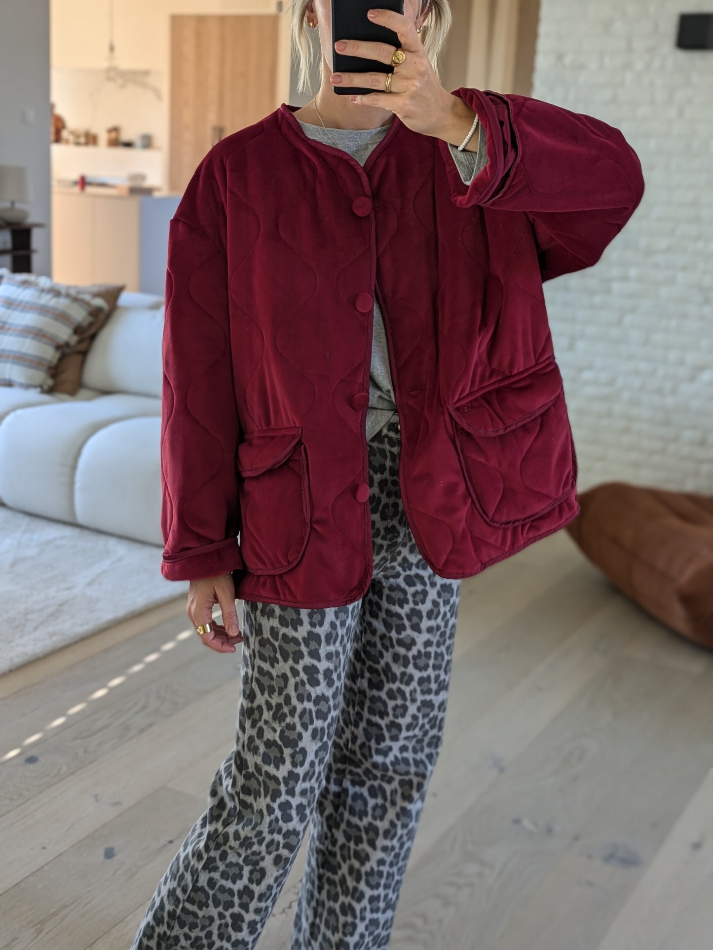 Jacket Alexi bordeaux