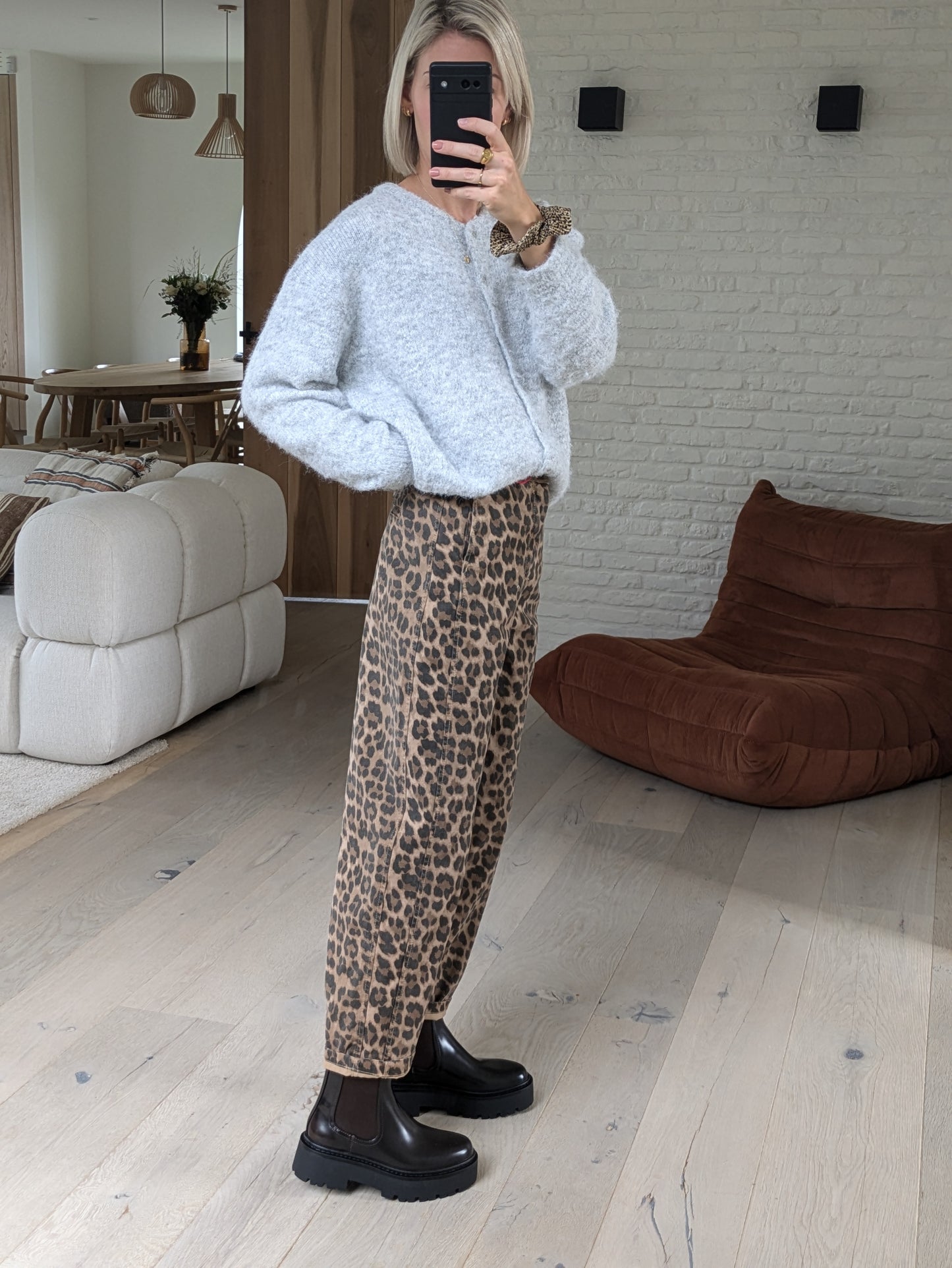 Leopard enkelbroek Sammy