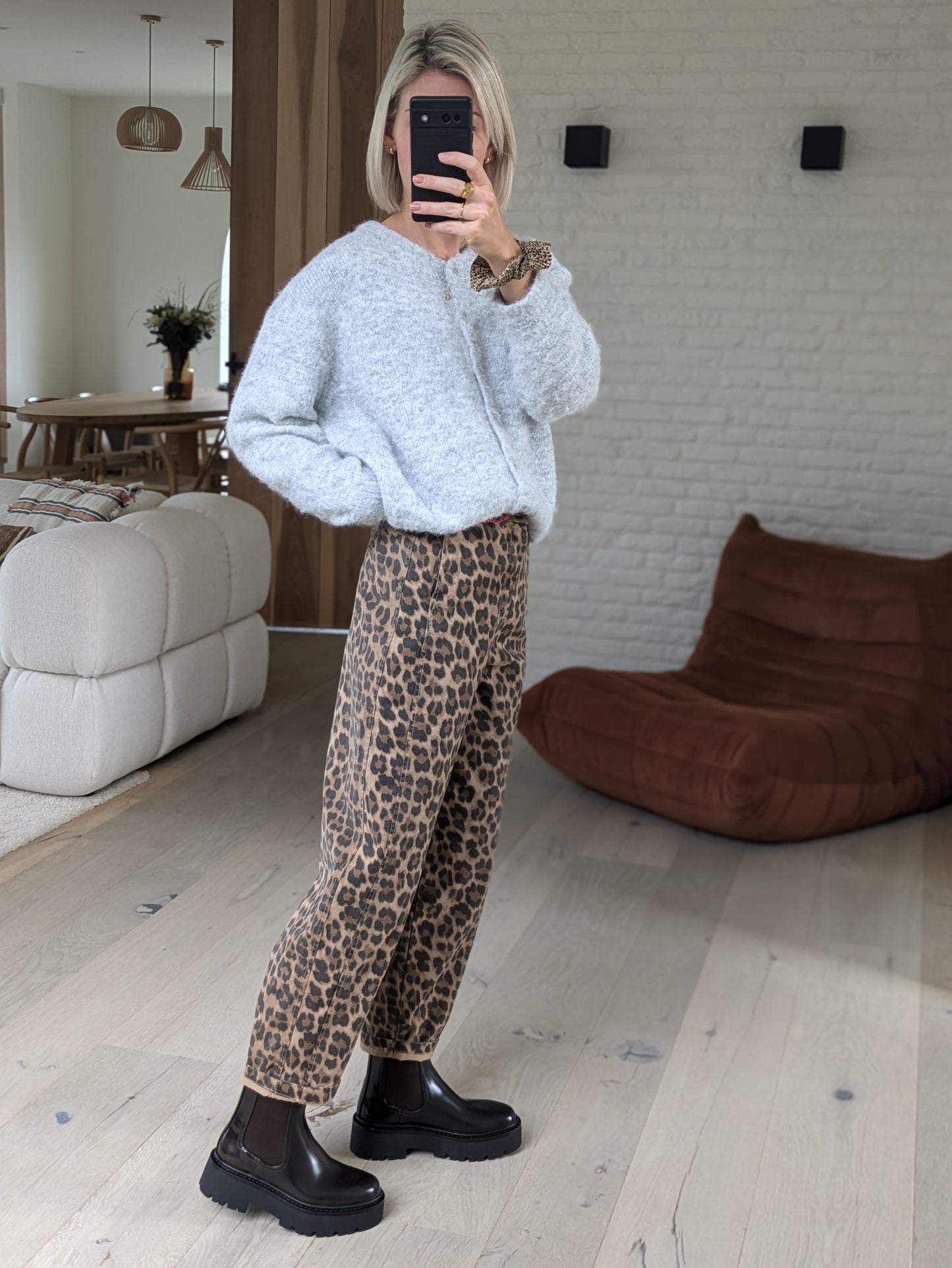 Leopard enkelbroek Sammy