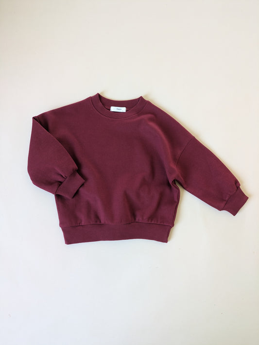 Daily sweater bordeaux