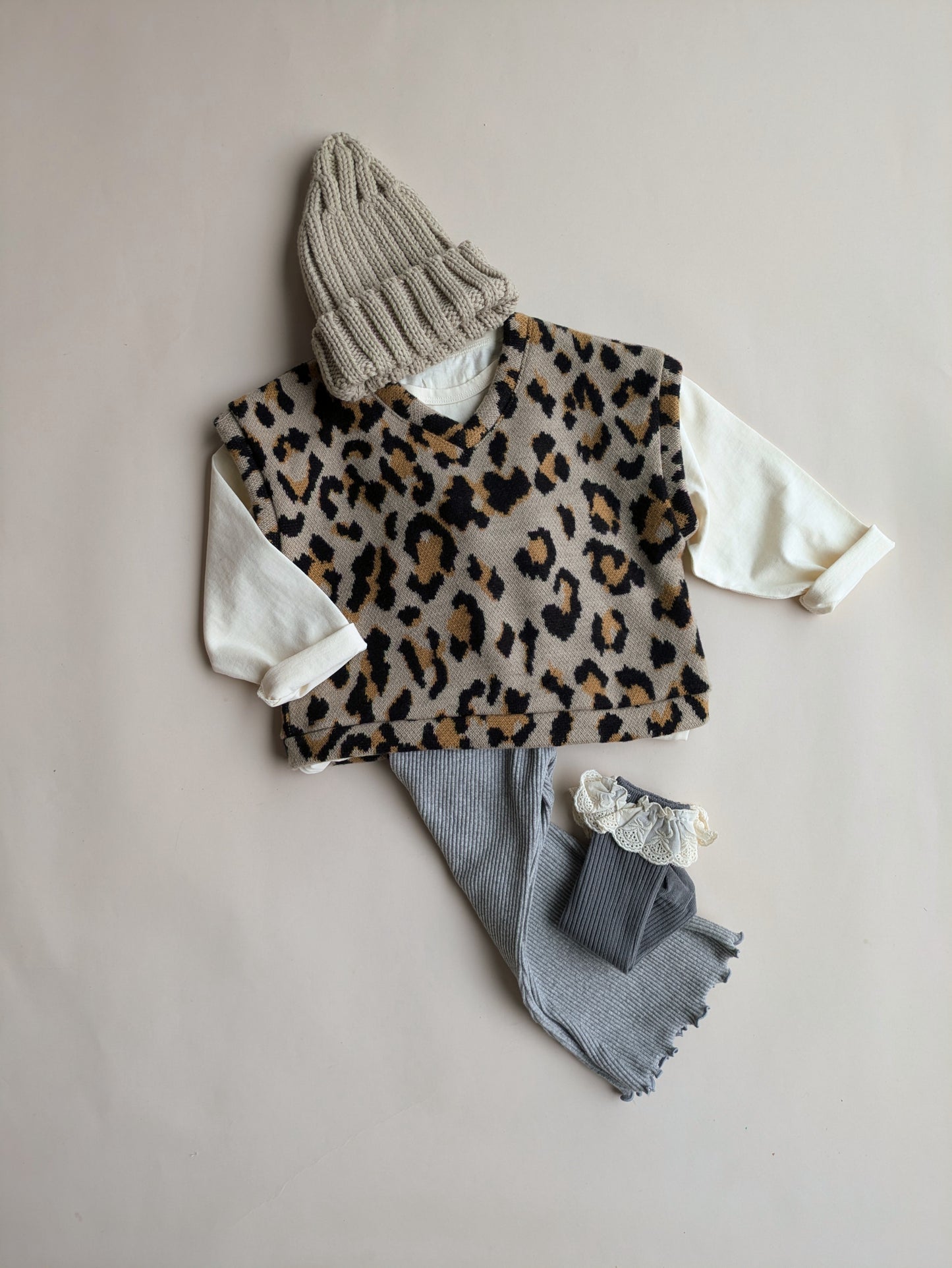 Leopard vest