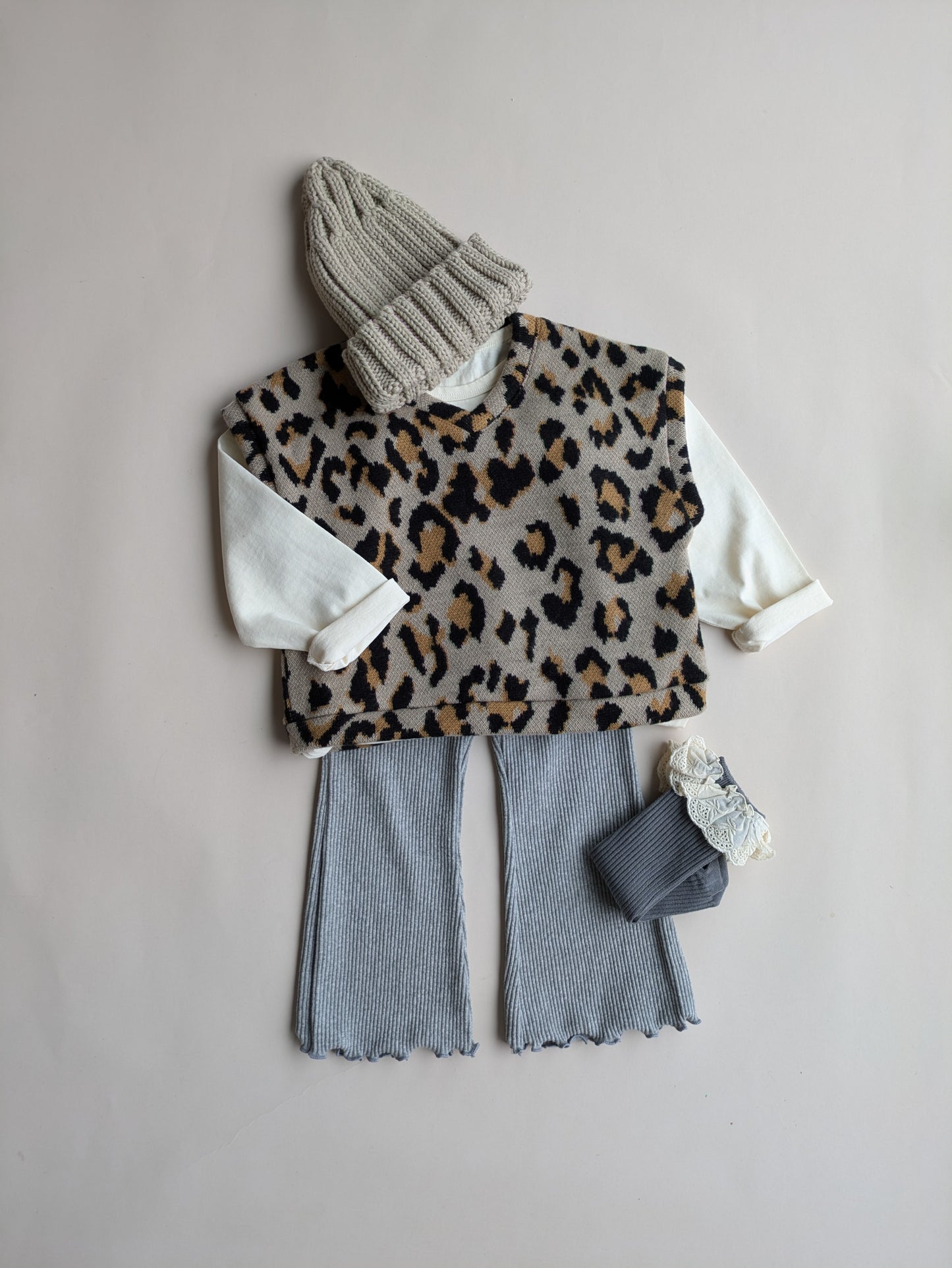 Leopard vest