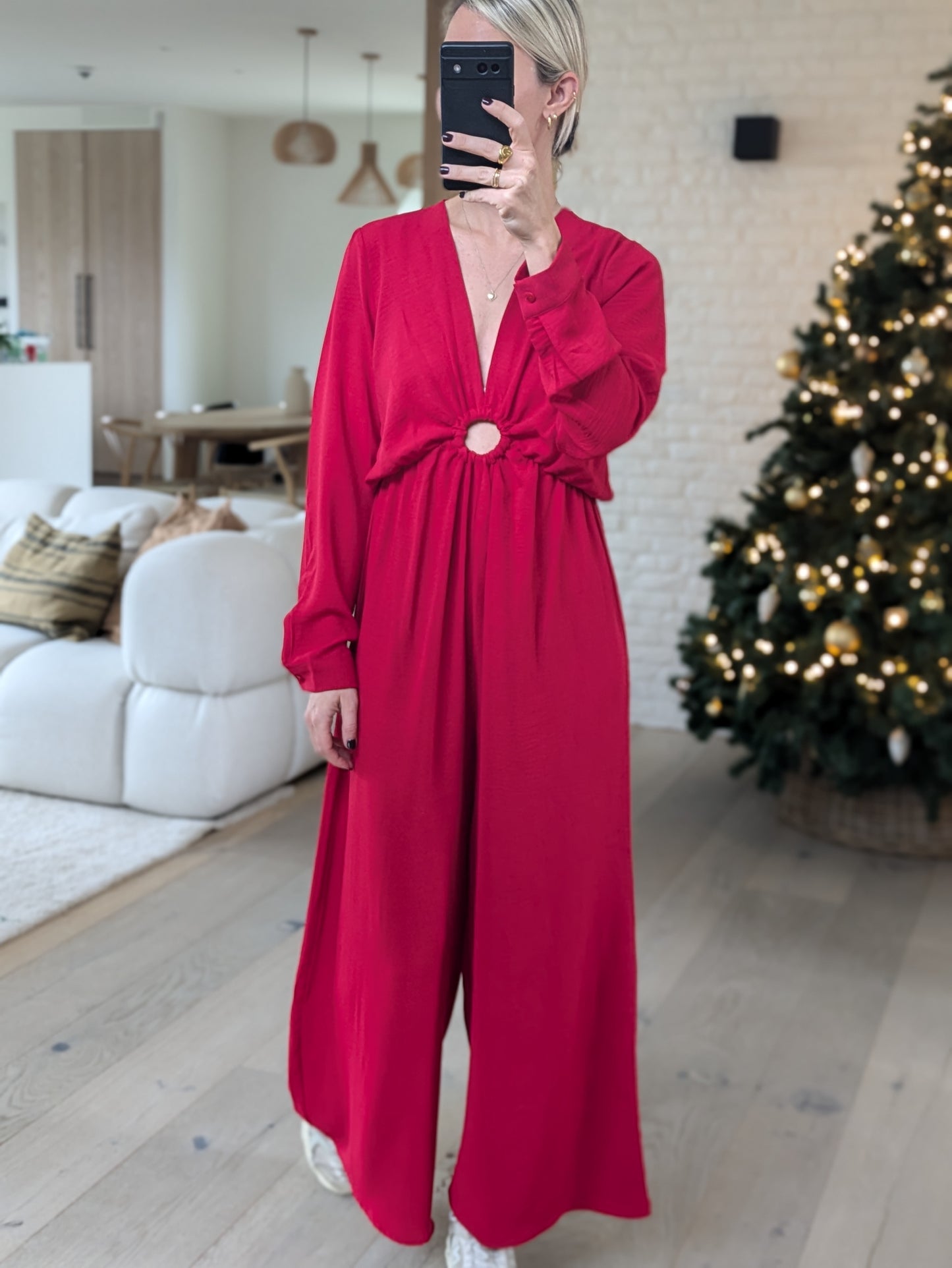 Jumpsuit bordeaux