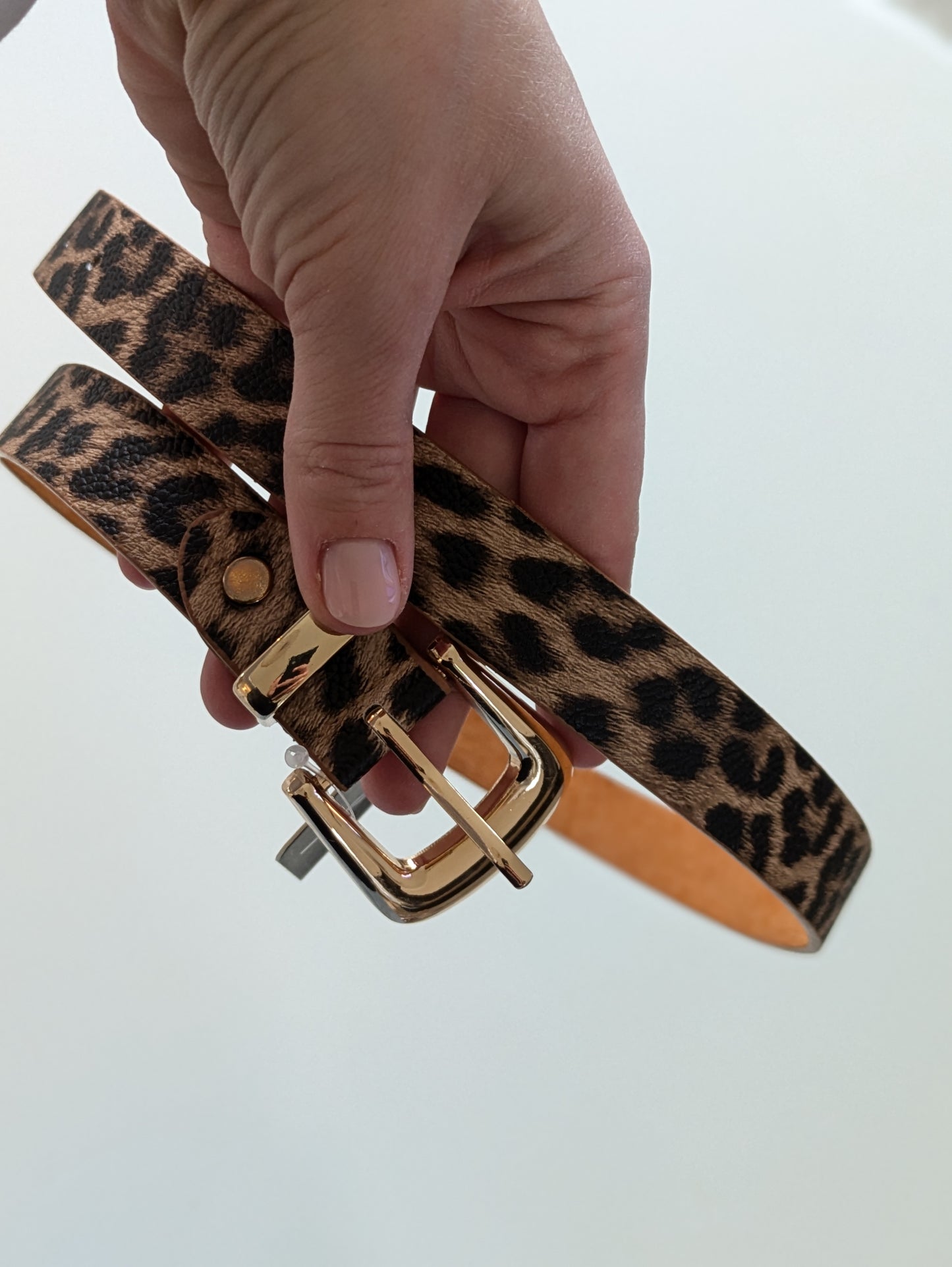 Leopard belt