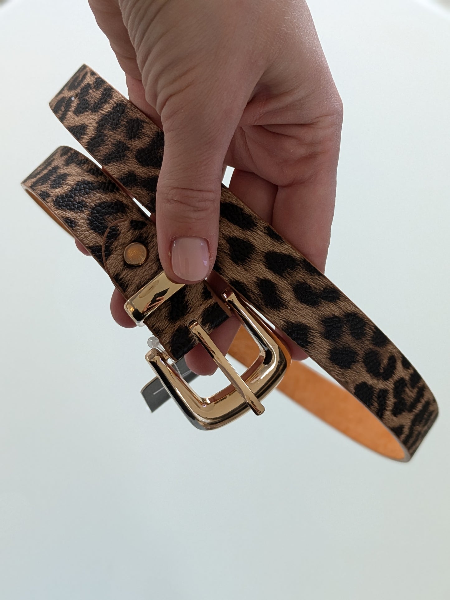 Leopard belt