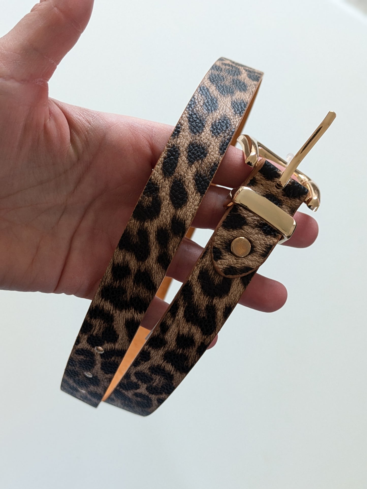 Leopard belt