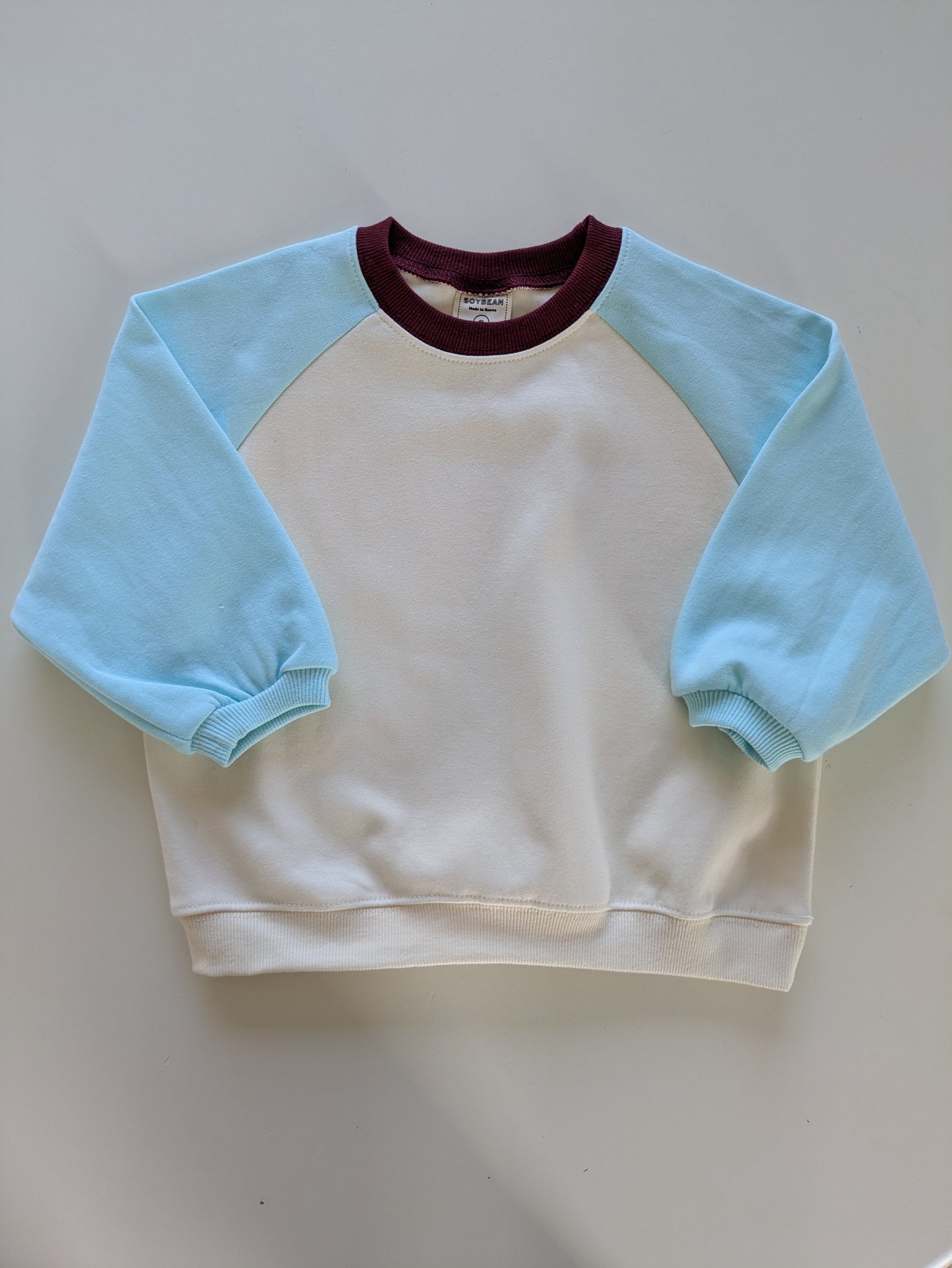 Raglan sweater blue