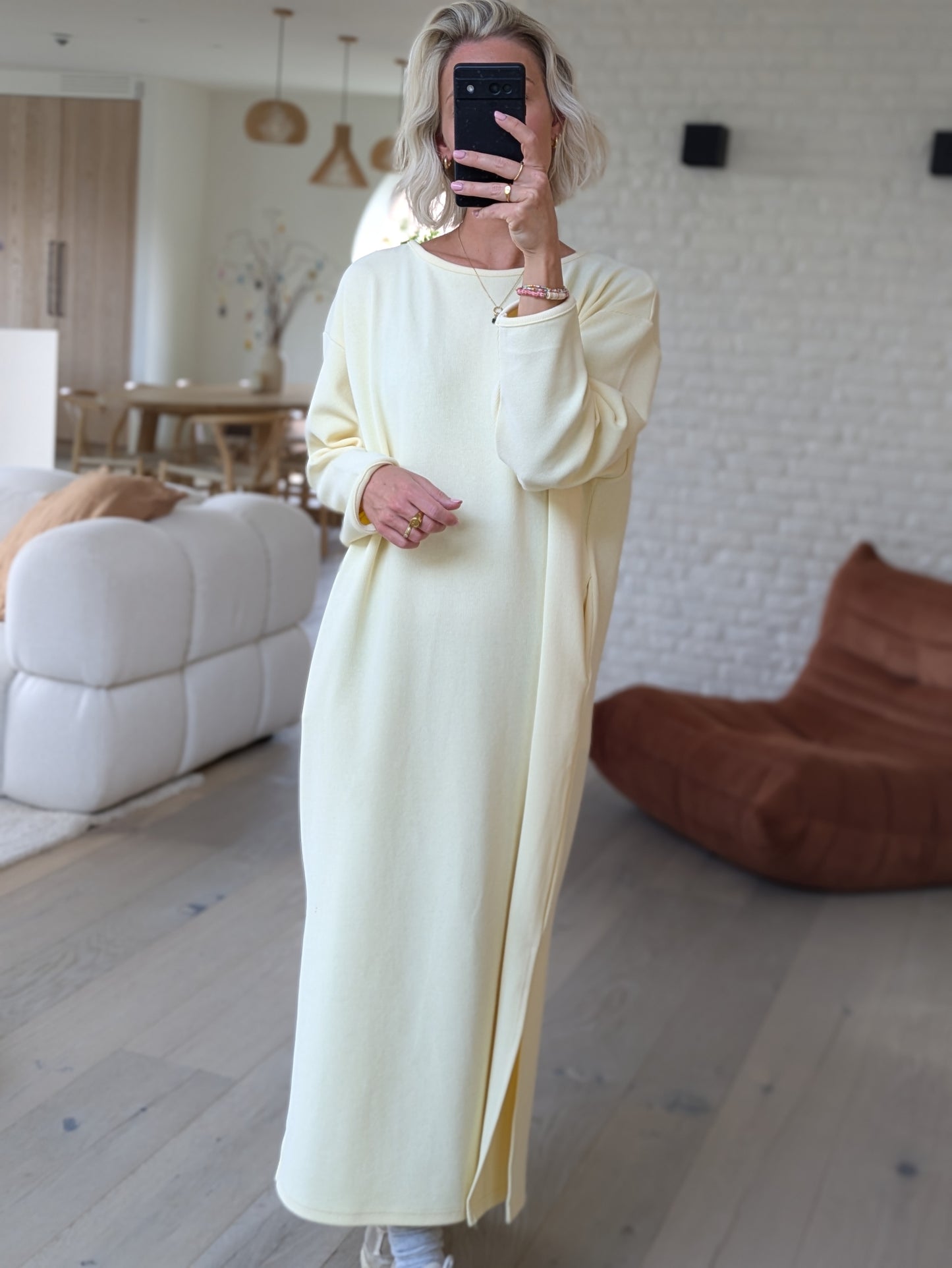 DEUXPOURDEUX THE LABEL - Light yellow dress