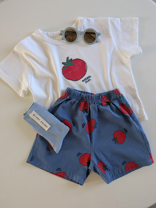 Tomato short blue
