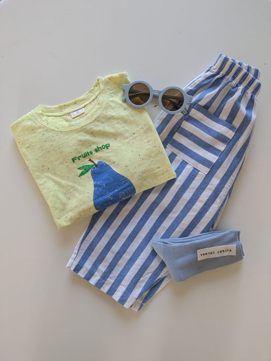 Pear tee yellow