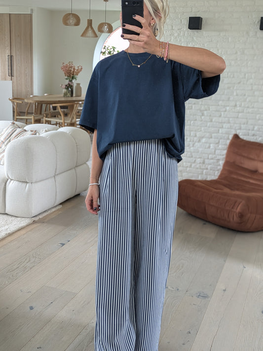 Oversized t-shirt navy