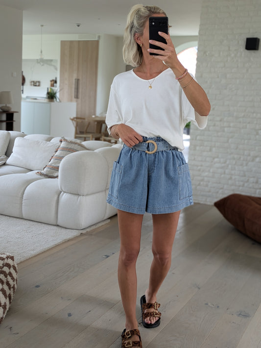 Jeans short blue