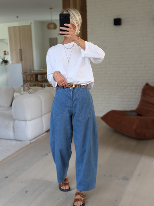 Light balloon jeans