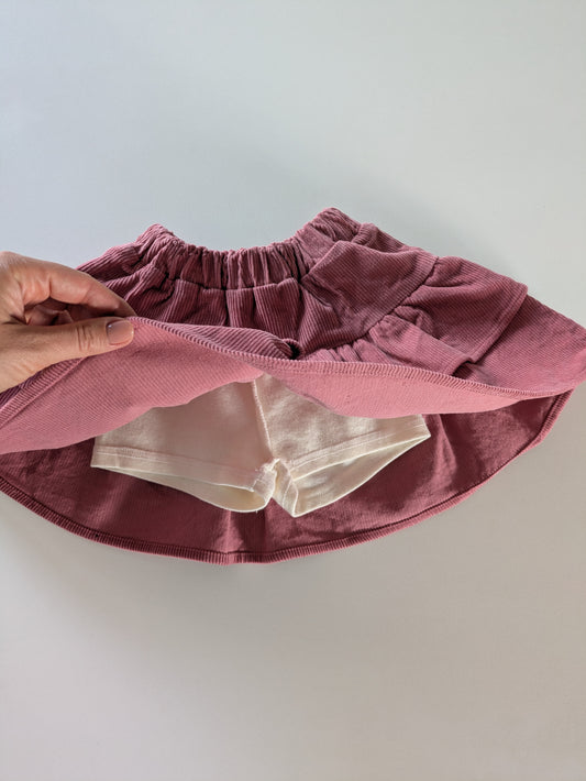 Corduroy skirt