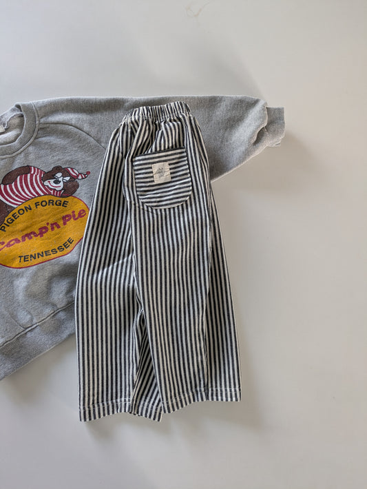 sleeping bear sweater grey