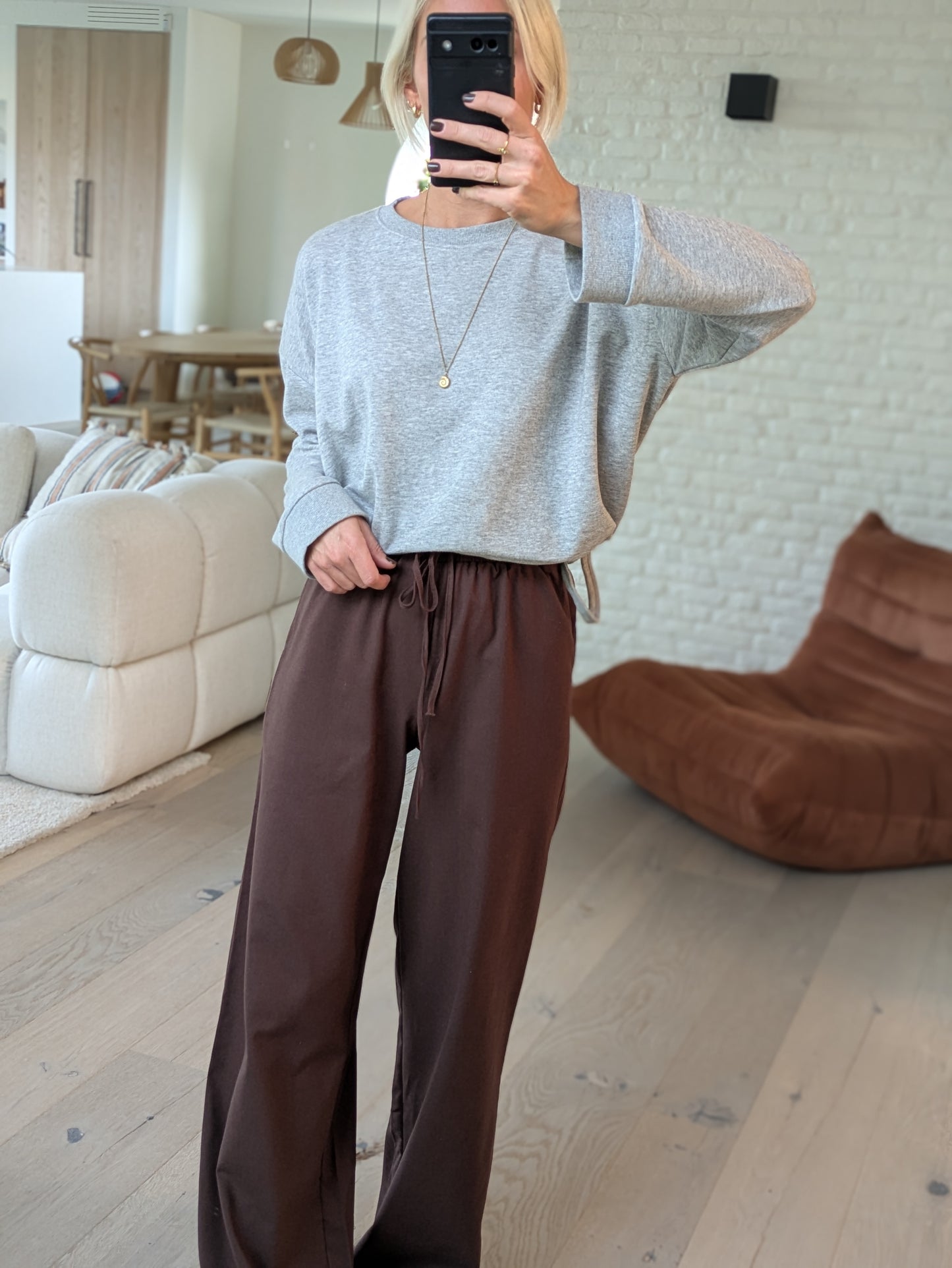 DEUXPOURDEUX THE LABEL - Maud sweater grey