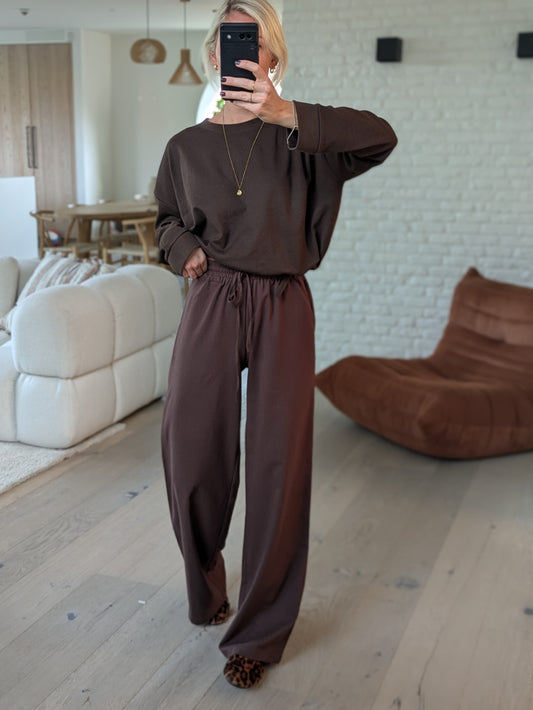 DEUXPOURDEUX THE LABEL - Maud sweater brown