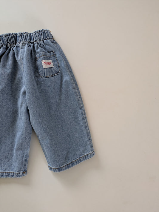Black bean light denim