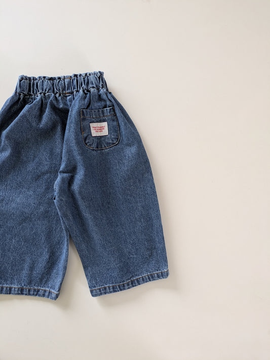 Black bean dark denim