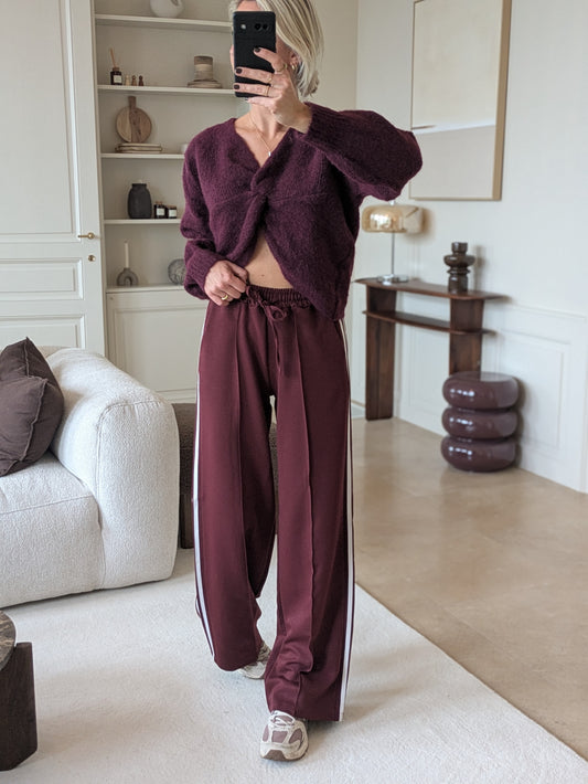 Roxane pants burgundy