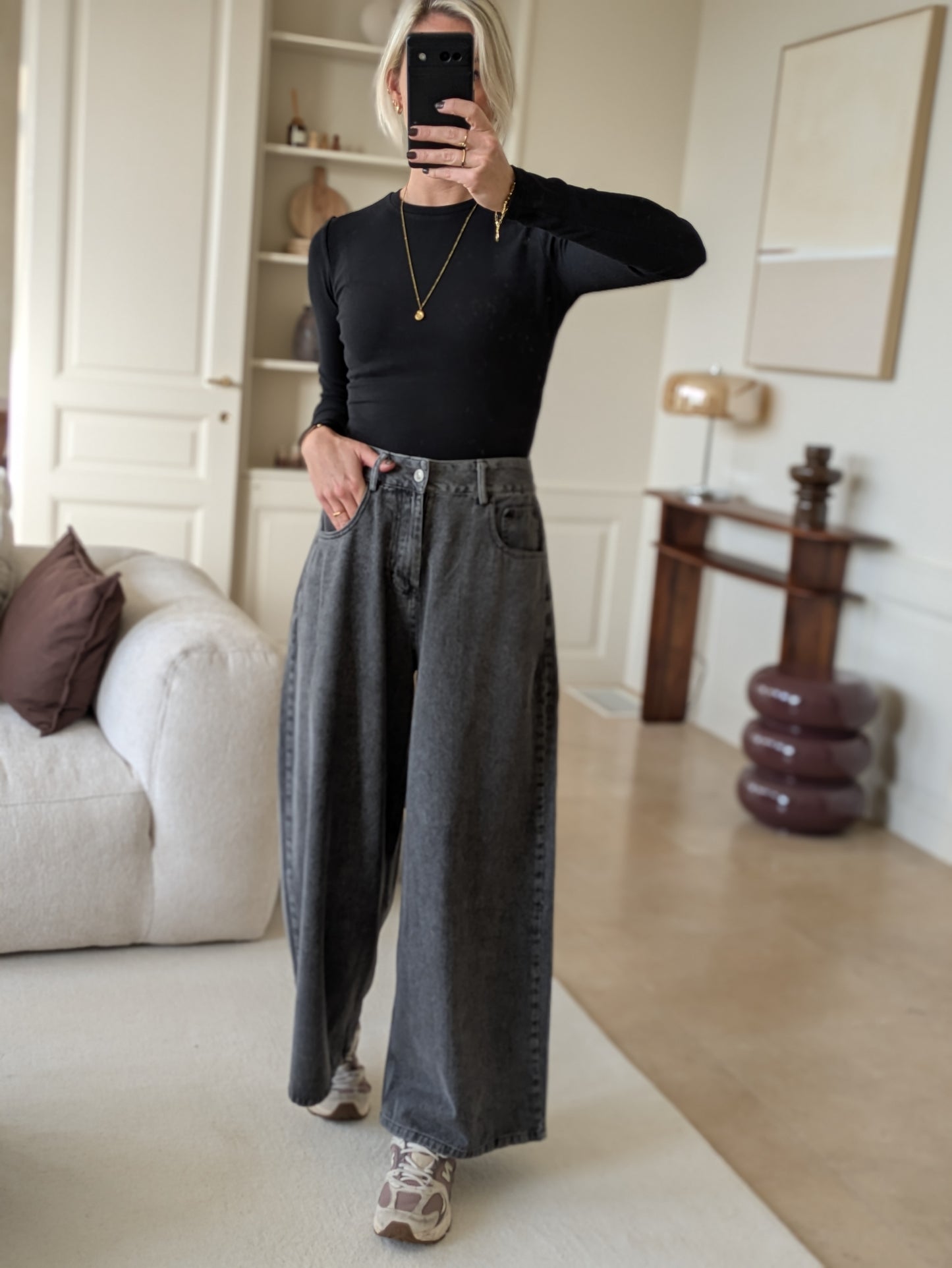 Caro jeans grey