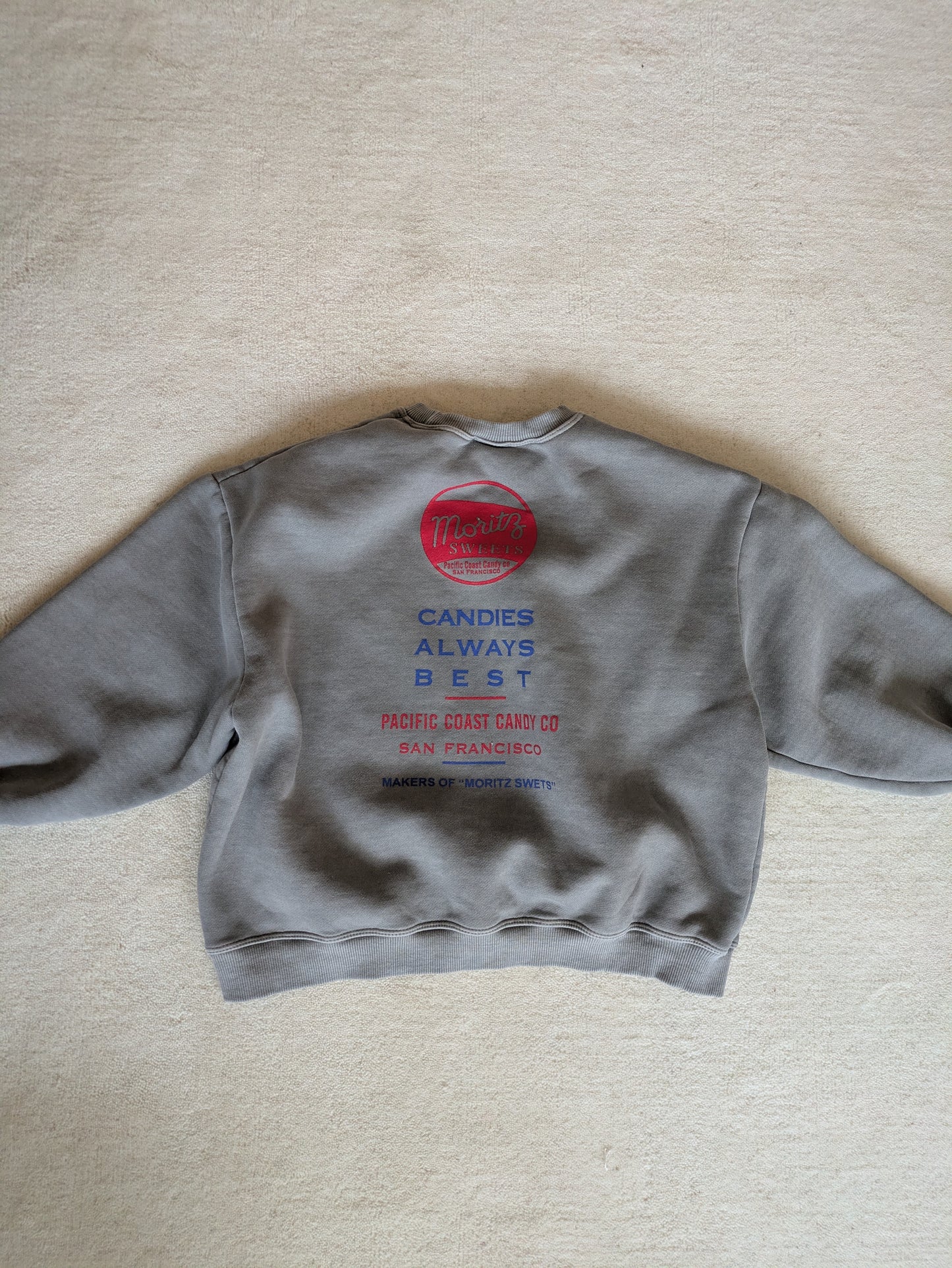 Candy Pig Sweatshirt grey (kids)